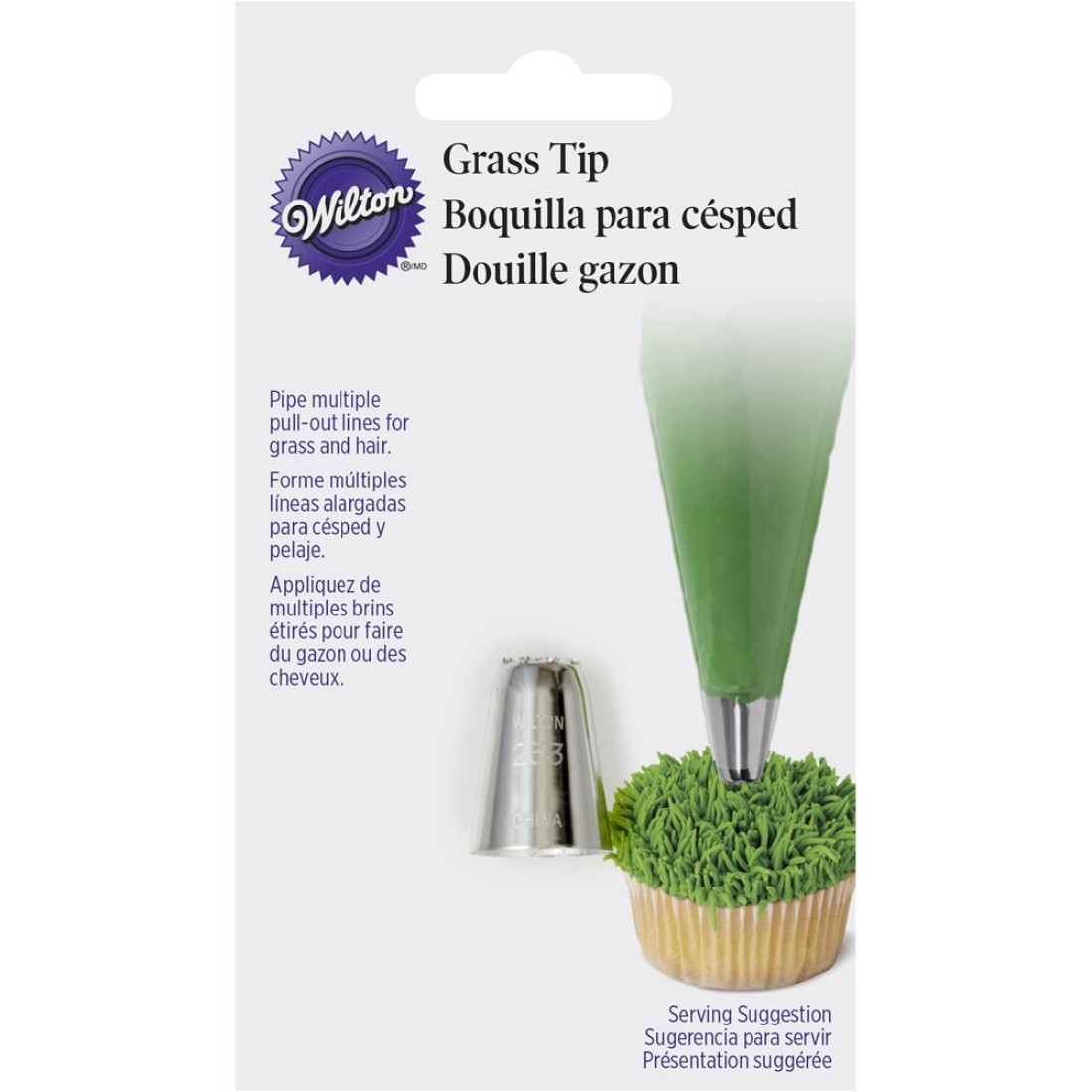 Piping Nozzles Wilton Grass Icing Tip Nozzle by